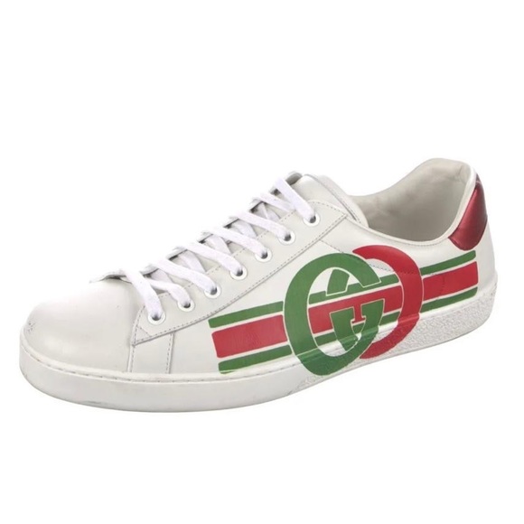 Gucci sneakers men size 9 100% authentic - Picture 4 of 6